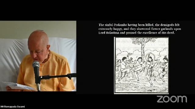 HH Rompada Swami | Krsna & Balarama - Part 6: The Glories of Lord Balarama | Virtual Sunday Program смотреть онлайн