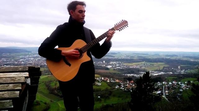 Across The Universe - The Beatles [fingerstyle arrangement Michael Fix] COVER смотреть онлайн