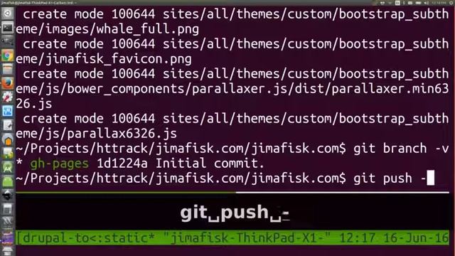 Convert Drupal to static site using HTTrack and deploy to GitHub Pages смотреть онлайн