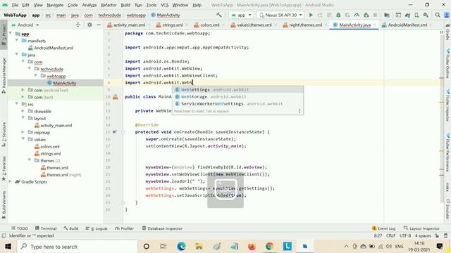 How to Convert Website to Android App in Android Studio смотреть онлайн