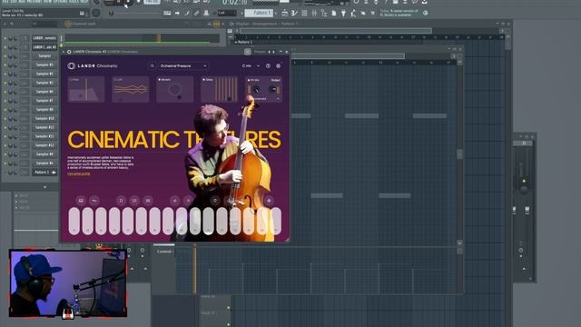 How to make Beats with FREE Loops from the New VST: LANDR Chromatic | Review / FL Studio Tutorial смотреть онлайн
