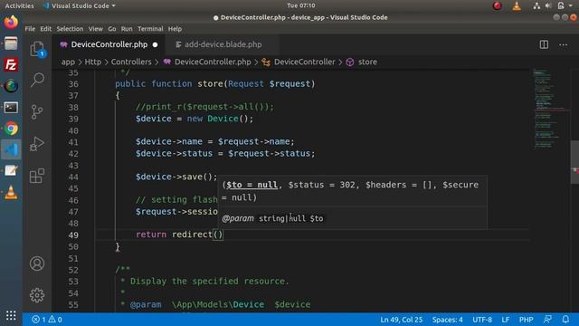 Learn Laravel 8 Beginners Tutorial #66 CRUD Application - Save Data, Flash Message, Redirection (5) смотреть онлайн