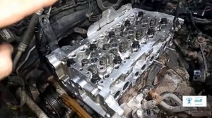 Hyundai Santa FE 3 2012г 2,2crdi замена прокладки ГБЦ