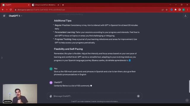 Master Any Language with ChatGPT: The Ultimate AI-Assisted Learning Guide | Be10x смотреть онлайн