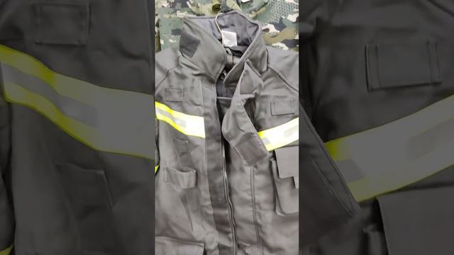 Боевая Одежда Пожарного БОП К302 Черная смотреть онлайн