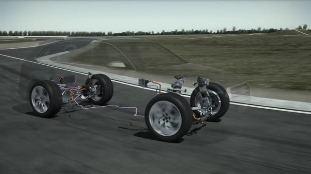 Audi SQ7 TDI - Animation 48-volt electrical subsystem with eAWS смотреть онлайн