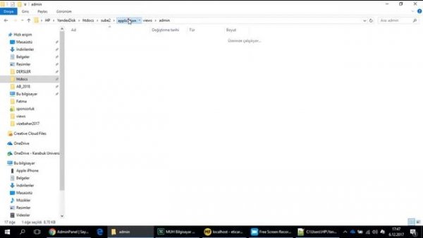 11 Php CodeIgniter E Ticaret Admin Ayarlar