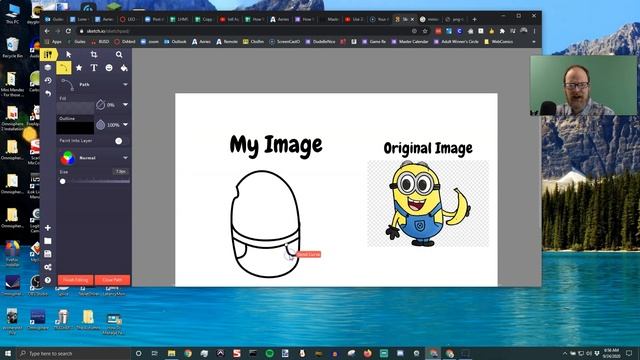 How To Recreate A Cartoon Character Using Sketchpad.io - 2020 смотреть онлайн