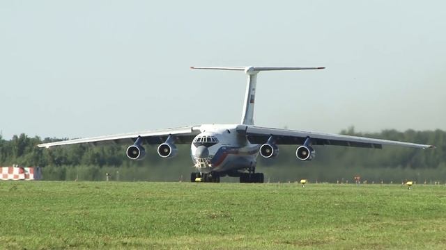 Взлет Ил-76 смотреть онлайн