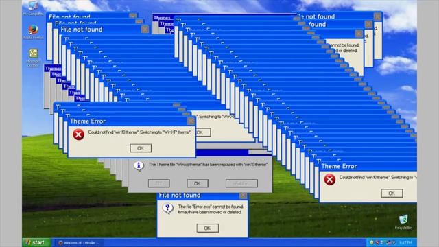 Windows XP Crazy Error Short смотреть онлайн
