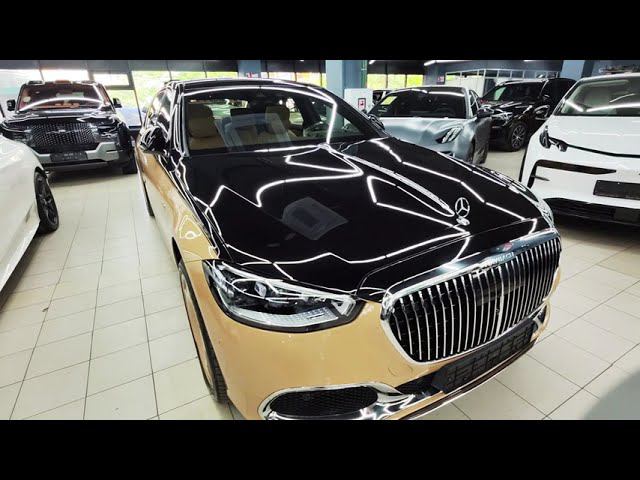 Mercedes-Maybach S680 2023 года от иконы моды Virgil Abloh — лучший представитель S-класса смотреть онлайн