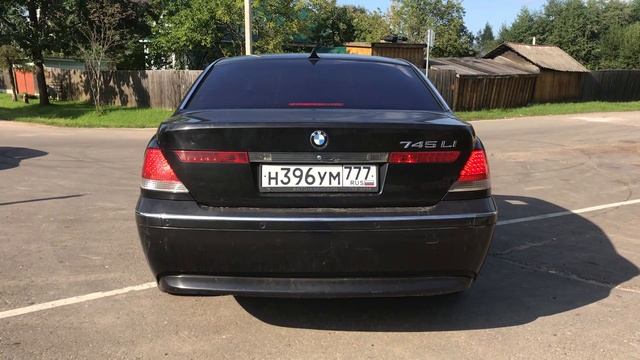 BMW E65/e66 Long Exhaust