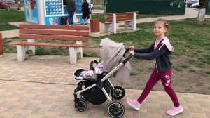 Vlog/1 Прогулка с реборном Златой. Реборн на детской площадке