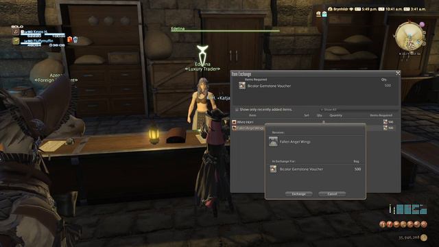 FFXIV - Fallen Angel Wings смотреть онлайн