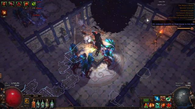 [Path of Exile] 3.7 - Reave/Blade Flurry Impale Champion - The Shaper's Realm смотреть онлайн