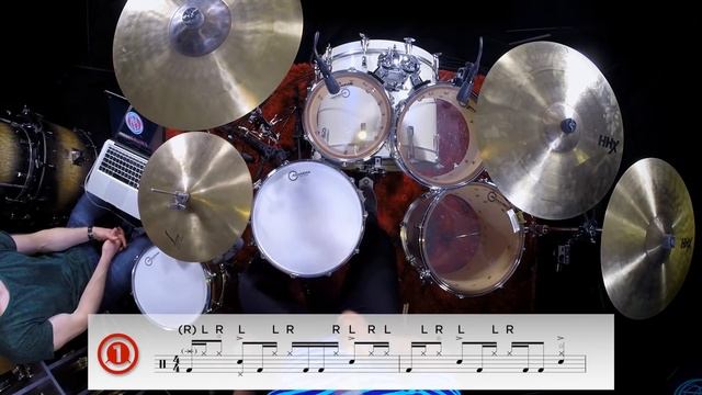 5 Funky Drum Beats | "Swamp Funk" | Funk Beat on Drums смотреть онлайн