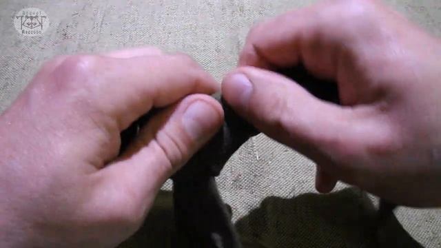 Вяжем травяной узел и петлю. смотреть онлайн