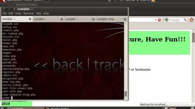 Ruby One Line Reverse Shell - One Request Ownage with Mutillidae смотреть онлайн