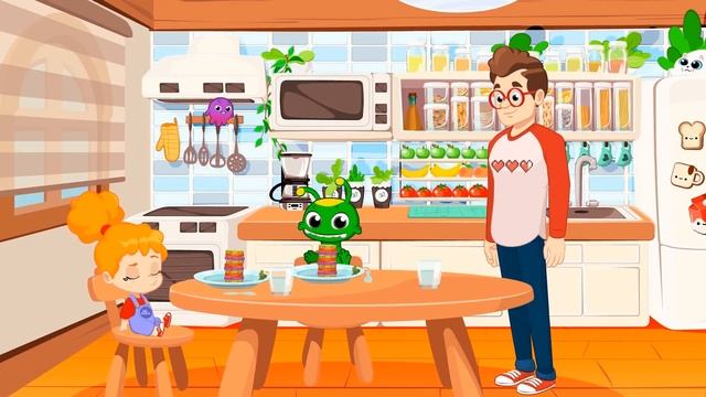 Apprendre les couleurs en anglais | Groovy le martien change de couleur avec des gelées colorées ? смотреть онлайн