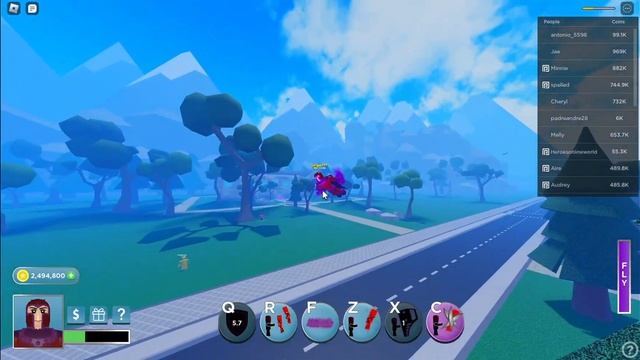 Random Characters Gameplay | HEROES: ONLINE WORLD ROBLOX #3 смотреть онлайн