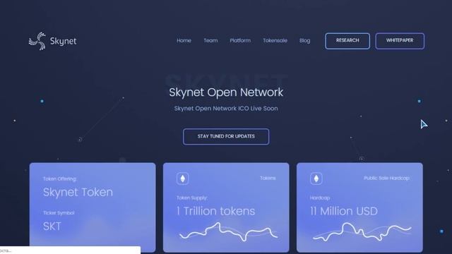 Разбор Skynet (SON) | Детали ICO смотреть онлайн