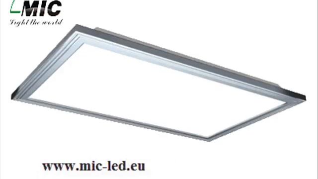 LED Panel Light - LED panel világítás - LED osvetlenie panelu - www.mic-led.eu смотреть онлайн