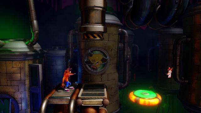 Crash Bandicoot 2 - "Spaced Out" 2nd Gem from Multi-Coloured Gem Path (PS4 N Sane Trilogy) смотреть онлайн