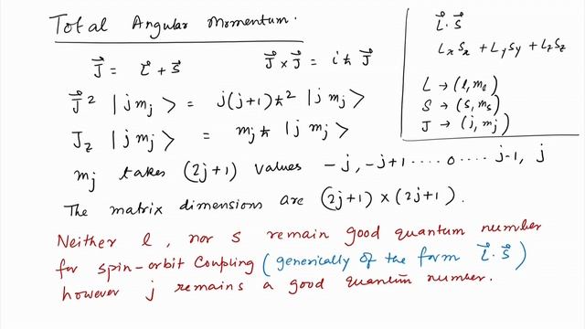 Spin Angular Momentum, Addition of Angular Momentum, Clebsch gordan coefficients смотреть онлайн