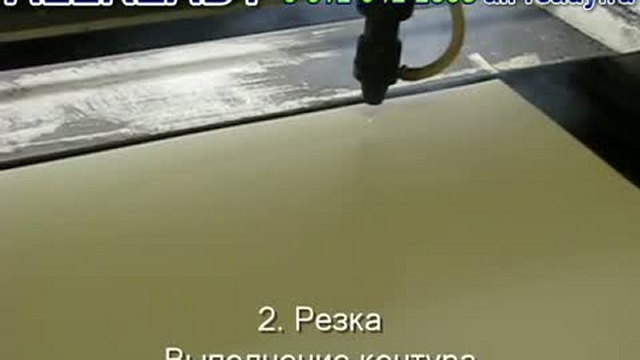 Лазерная резка полипропилена. ALLREADY.ru смотреть онлайн