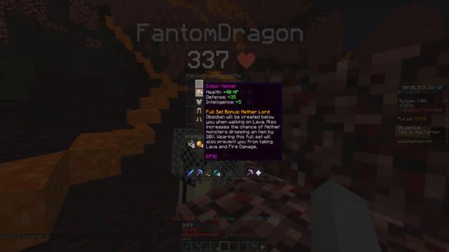 Hypixel Skyblock: HOW TO KILL THE  MAGMA BOSS *EMBER SET* (GUIDE) | Minecraft Skyblock (1)