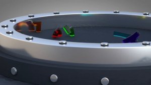 TETRIS RACE SOFTBODY SIMULATION | ANIMATION V20 ❤️ C4D4U