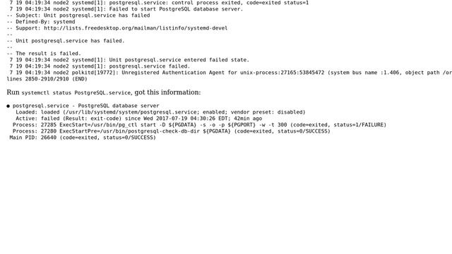 Databases: PostgreSQL service start failed on CentOS 7 (2 Solutions!!) смотреть онлайн