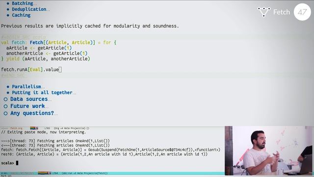 Introducing Fetch: A Scala library for simple and efficient data access смотреть онлайн