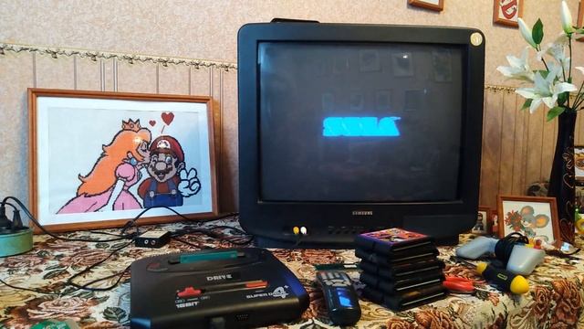 Олдскульный влог: Проверка Sega Super Drive 4 и картриджей для сеги смотреть онлайн