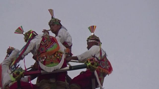 9# MEXICO. Playa Del Carmen. Voladores - Летающие люди. смотреть онлайн