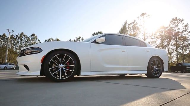 Dodge Charger 392 Satin White Pearl Full Color Change Wrap #201WRAP смотреть онлайн
