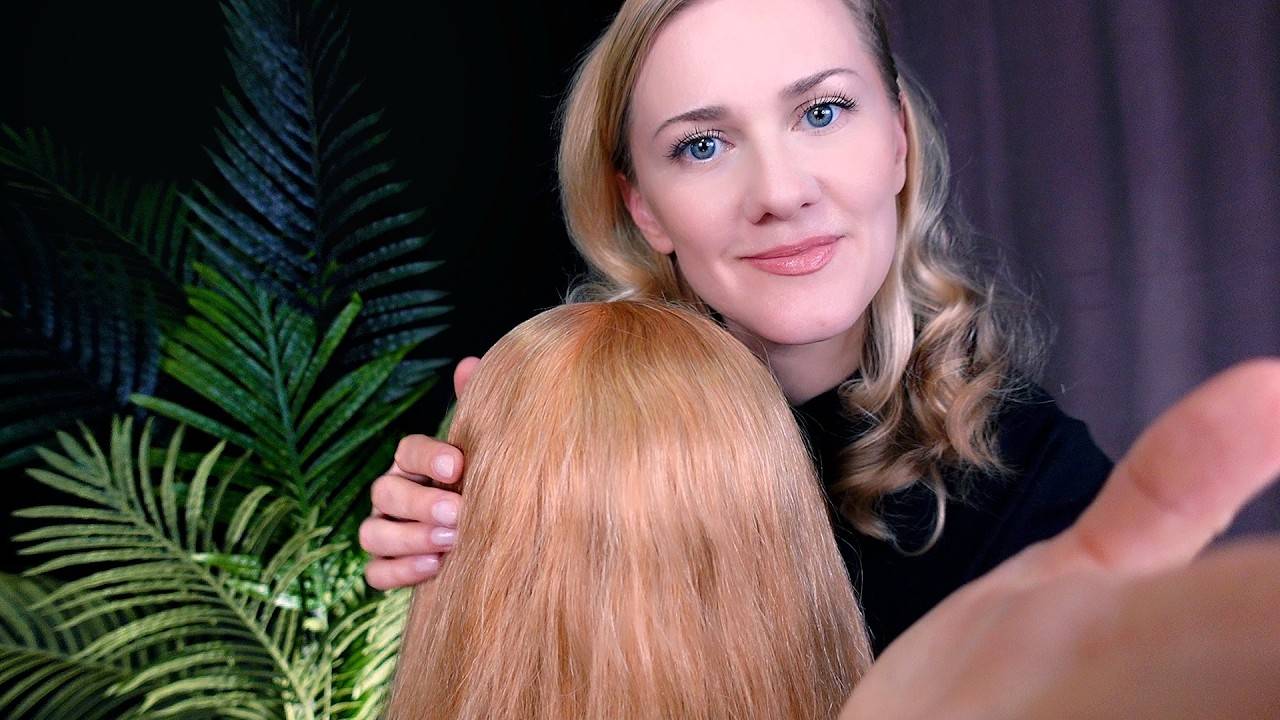 💝 Gentle Whispering ASMR ~ [АСМР] Шепчущий ASMR-эффект для волос и энергетическая настройка смотреть онлайн