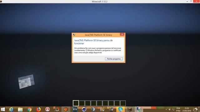 COMO RESOLVER ERRO: (JAVA (TM) PLATFORM SE BINARY PAROU DE FUNCIONAR) смотреть онлайн