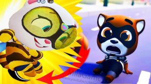 ГОВОРЯЩИЙ ТОМ ПОГОНЯ ГЕРОЕВ НОВЫЙ СУПЕР ГЕРОЙ ПРОТИВ ВОРИШКИ БОССА ЕНОТА лучше Том бег за золотом