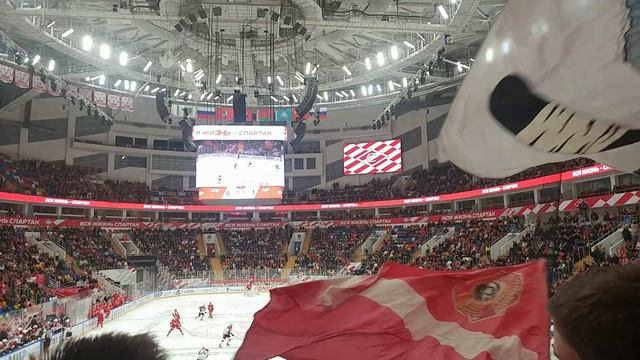 С детства мы гордимся, что болеем за Спартак! ХК Спартак Москва - ХК Авангард Омск 19.01.2024