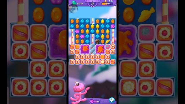 Olivia the Octopus Level 6 :Candy Crush Friends Saga Event No Boosters смотреть онлайн