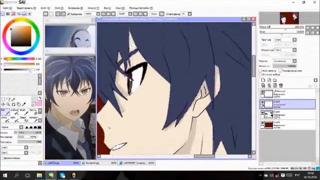 Аксенья: рисуем Art ( Black Bullet) смотреть онлайн