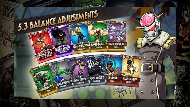Skullgirls Mobile -NOTICIA- Actualización 5.3 ya está disponible. смотреть онлайн