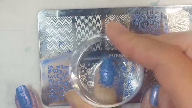 Youtubers nail art stamping weekly collabs | pueen stamping | 31Dc2017 day 5 blue nails смотреть онлайн