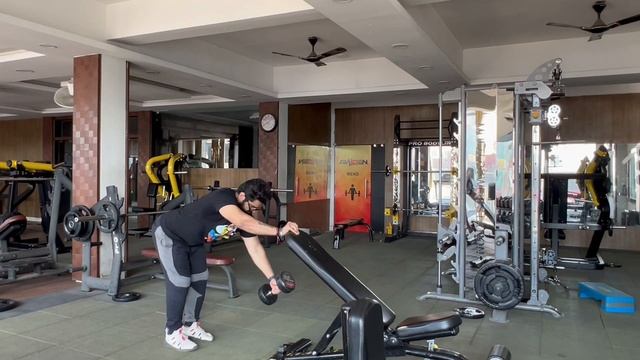 DAY -65 FRIDAY WORKOUT BACK BICEPS ? FATLOSS WORKOUT