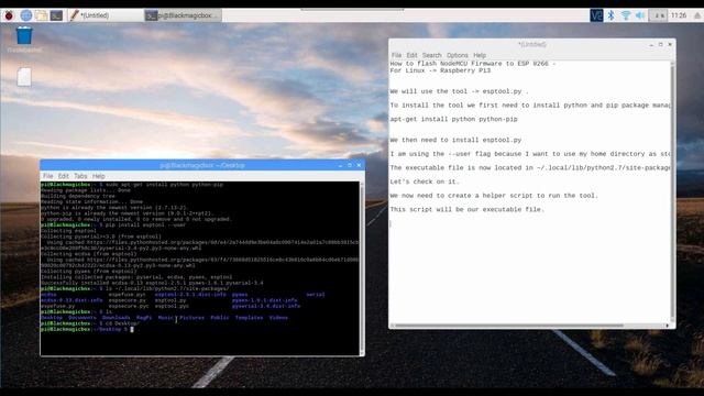 ESP8266 NodeMCU Firmware Flash - Linux