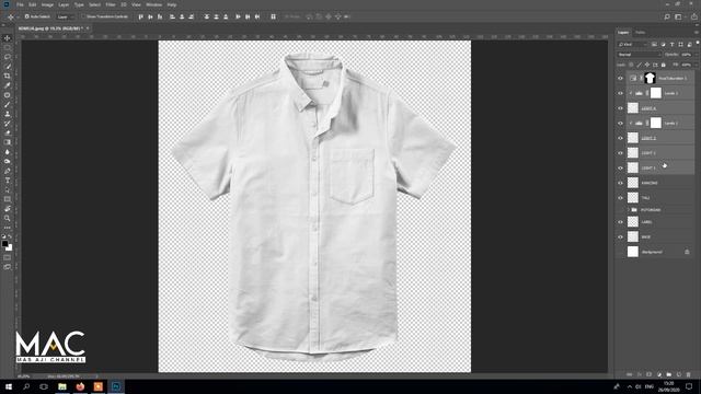 Tutorial Mockup Kemeja Lengan Pendek Di Photoshop смотреть онлайн