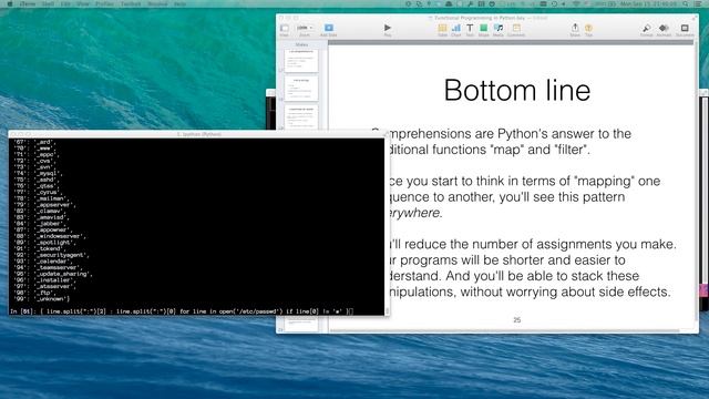 Functional programming in Python смотреть онлайн