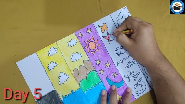 GOD'S CREATION CRAFT || BIBLE BOOKMARK || BIBLE CRAFTS || смотреть онлайн