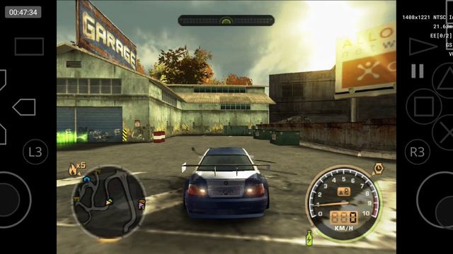 NFS MW Settings For AetherSX2 +save